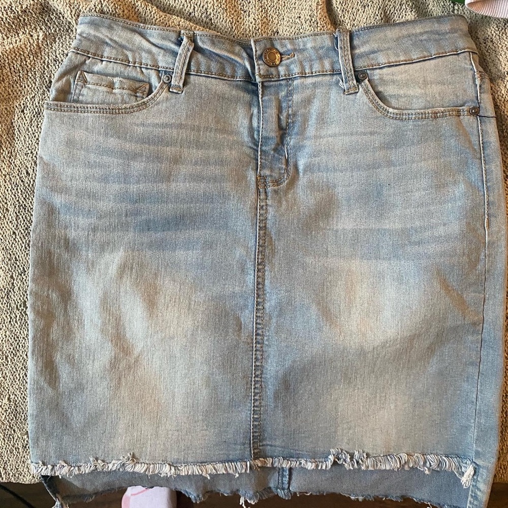 Denim skirt